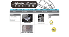 Desktop Screenshot of martinmarinedesign.com